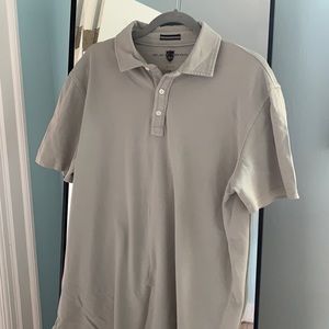 Grey men’s polo shirt